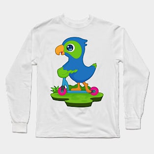 Parrot Scooter Long Sleeve T-Shirt